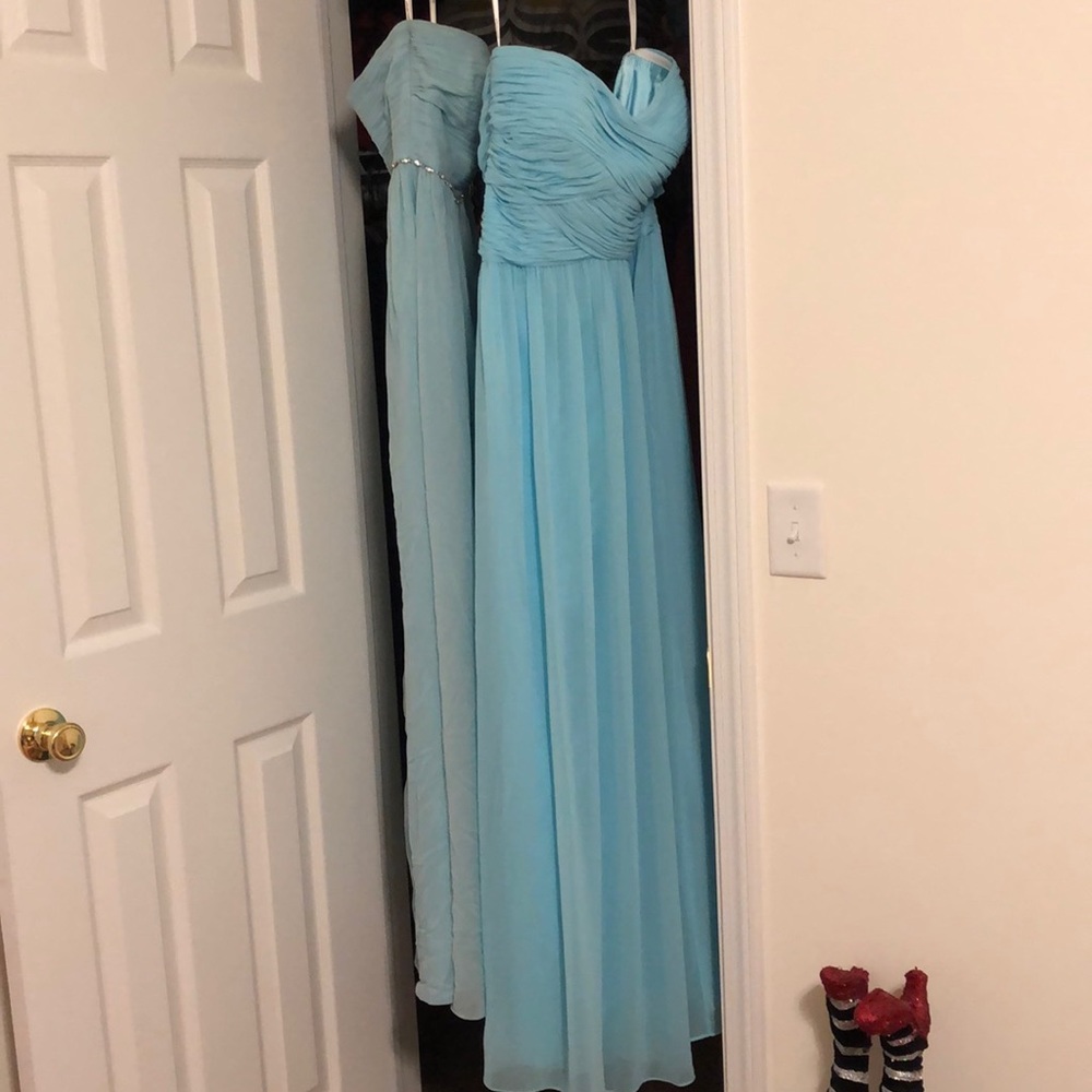 Two Donna Morgan size 8 bridesmaids dresses